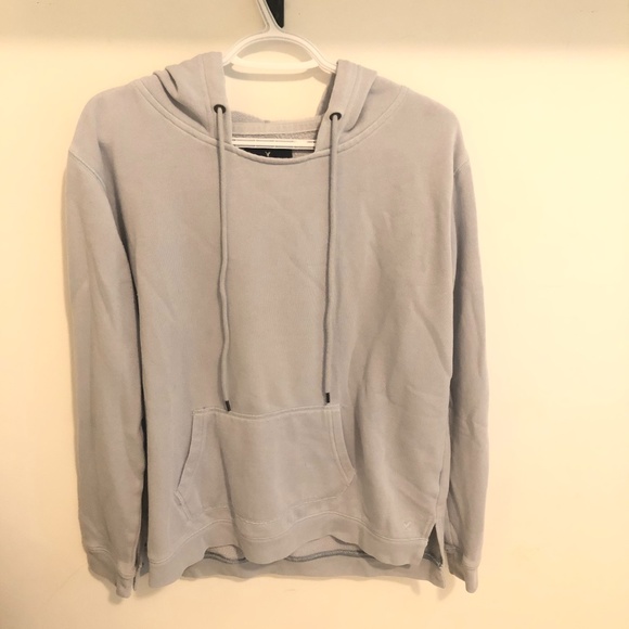 Light Blue Oversized Hoodie - Picture 1 of 3